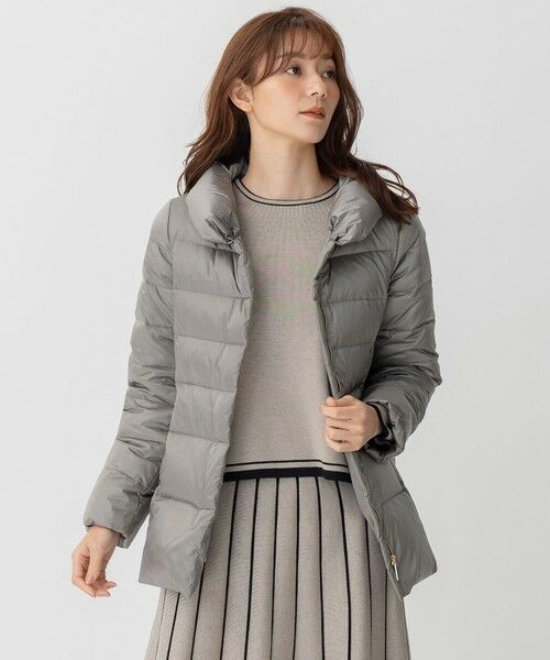 セール】 【洗える】ブライトダウン ミドル丈ダウンコート （ダウン