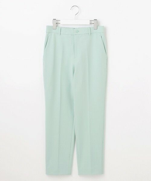 撥水加工・洗える】TRギャバ裏起毛テーパード パンツ （その他パンツ