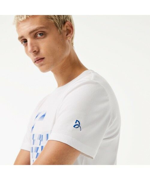 セール】 『ノバク・ジョコビッチ』シグナルフラッグワニロゴTシャツ