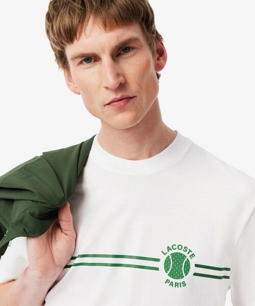 セール】 テニスボールプリントTシャツ （Tシャツ）｜LACOSTE