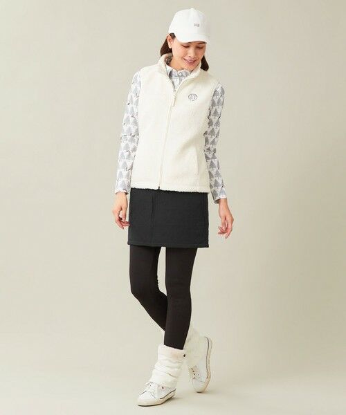 セール】 【WOMEN】ボアベスト （ベスト）｜23区GOLF / ニジュウサン