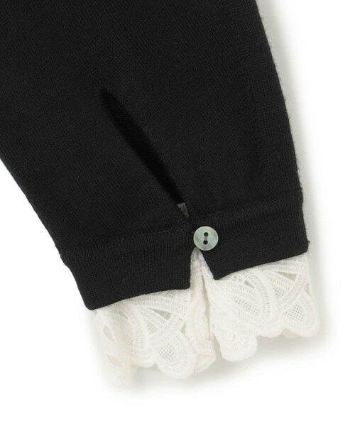 洗える】エンブロイダリーニット （ニット・セーター）｜23区