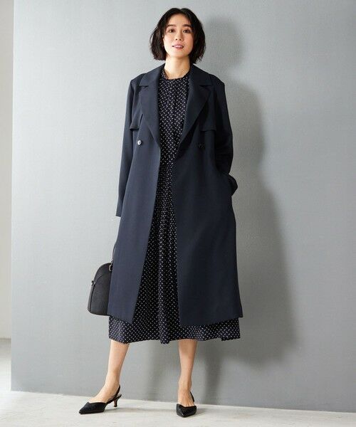 セール】 トロトレンチロング丈 コート （トレンチコート）｜S size