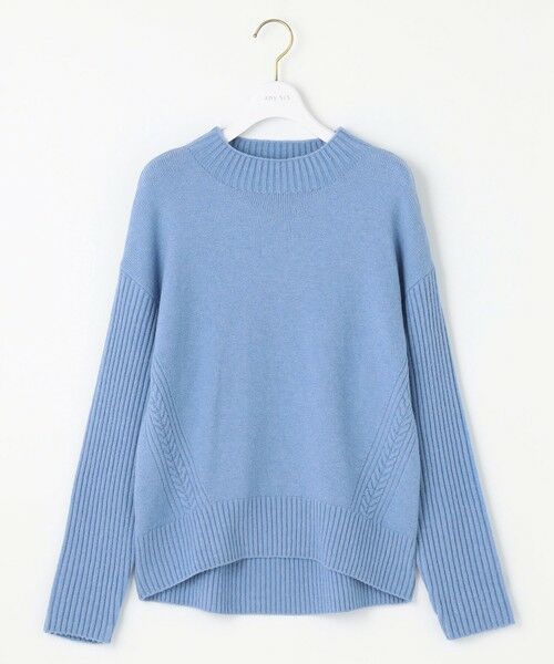 セール】 【洗える】サイドケーブルアンゴラブレンド ニット （ニット