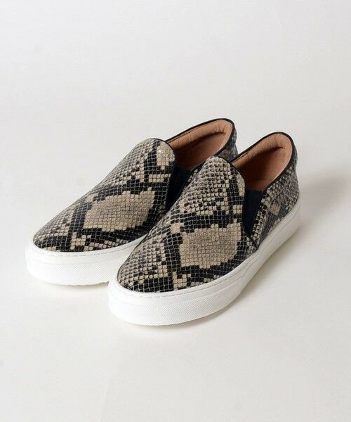 セール】 MOHI: パイソン柄スリッポン （スニーカー）｜SHIPS