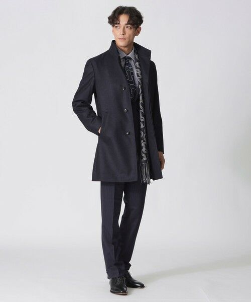 HOUSTON】カシミヤ混スタンドカラーコート （その他アウター）｜Paul