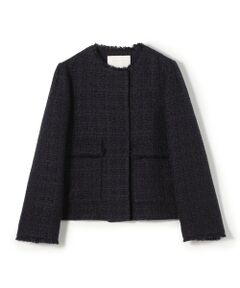 レディース ノーカラージャケット（条件：セットアップ