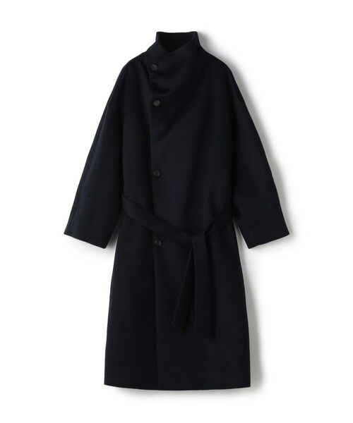 カシミヤビーバー ハイネックロングコート （その他アウター