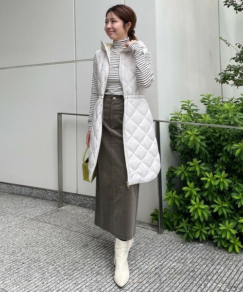 セール】 【TAION×UNFILO 】フード付きジレ （ダウンジャケット