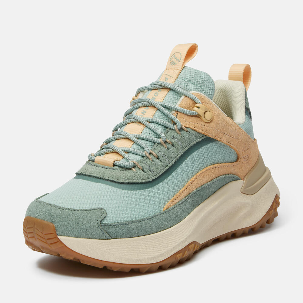 モーション アクセス ウォータープルーフ ロー スニーカー レディース