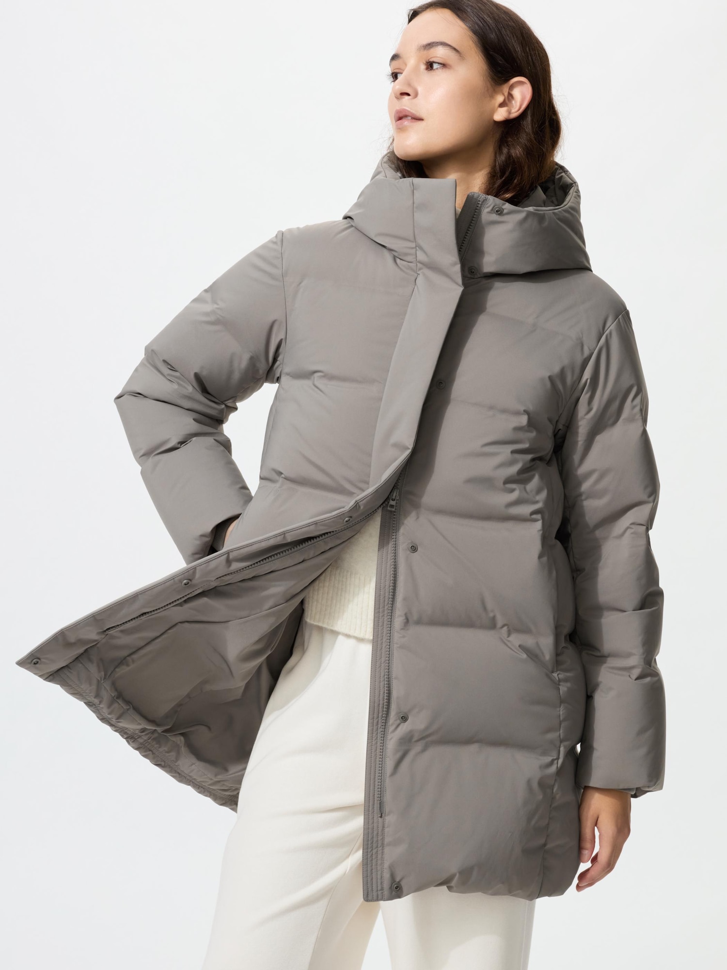 WOMEN シームレスダウンショートコート | UNIQLO UNIFORM