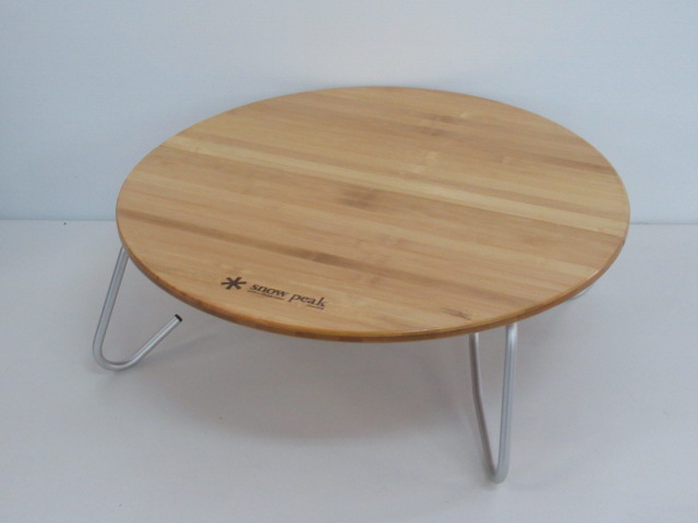 ワンアクションちゃぶ台竹 S LV-070T | アウトドア用品・アウトドア