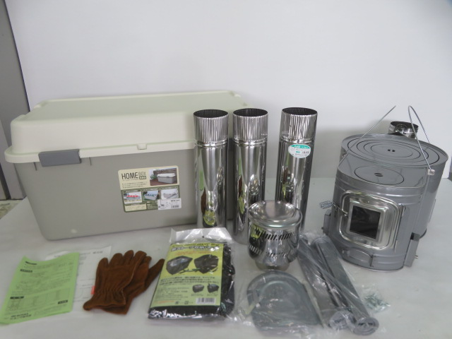 ストーブコンロセット APS-52 時計型薪ストーブ | アウトドア用品