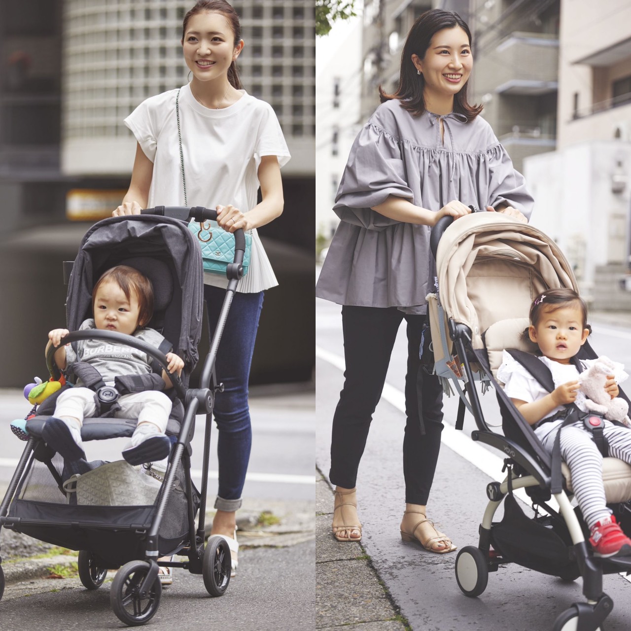 BABYZEN YOYO ベビーカー グレー x ブラック ベビーゼン ヨヨ