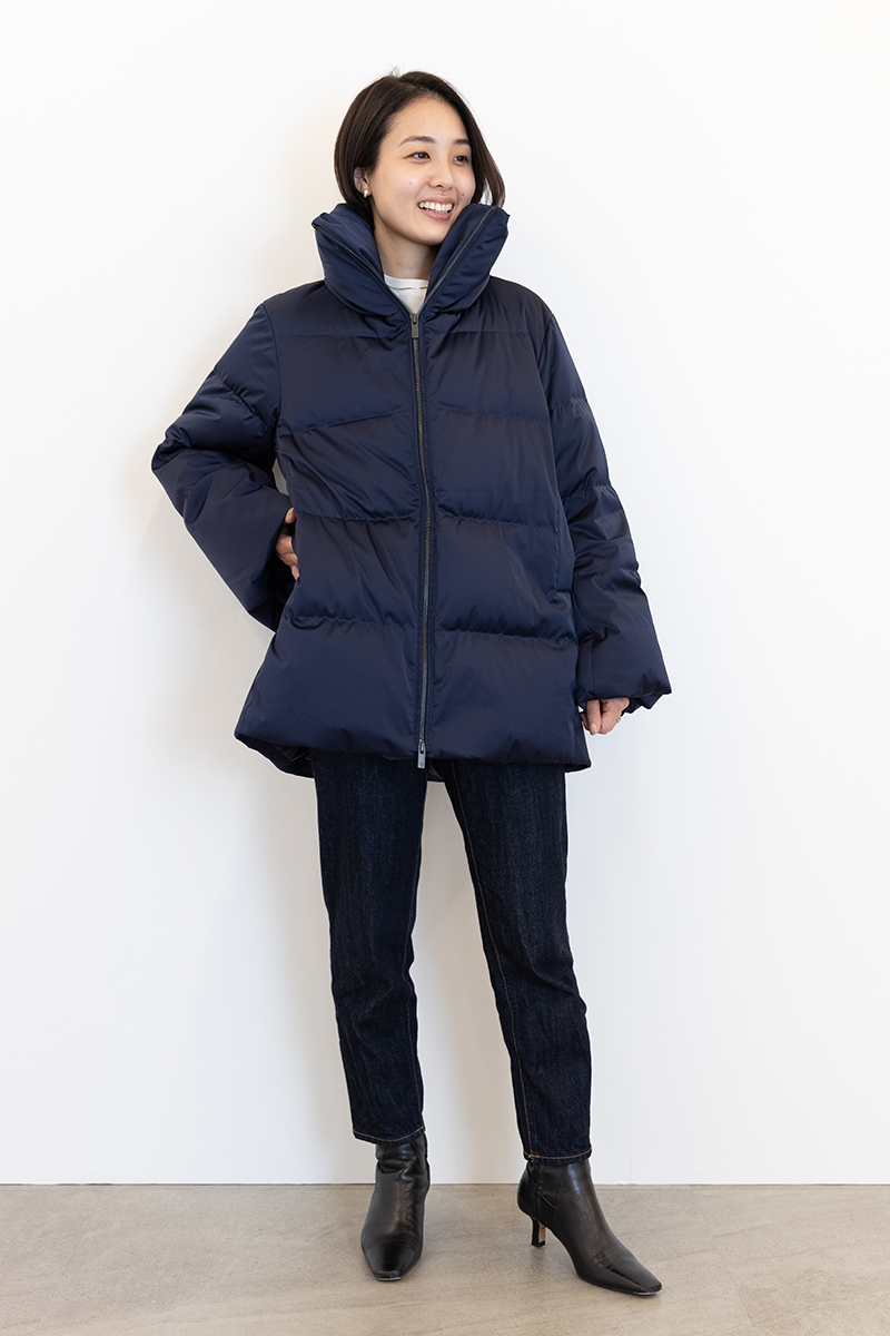 ユニクロ【＋J】の「ダウン」を全レビュー！きれいめが魅力 | VERY