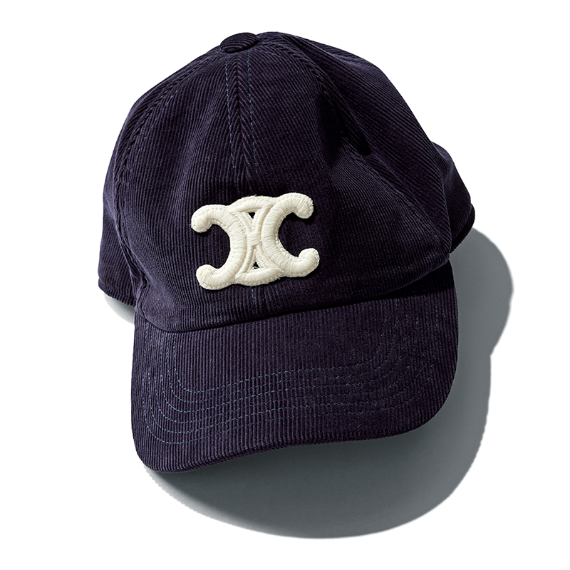 セリーヌ トリオンフ ベースボール キャップ ダークトープ Sサイズ