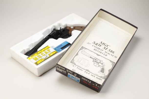 時代の波に翻弄されたモデルガンの秀作「MGC S&W M586 6インチ