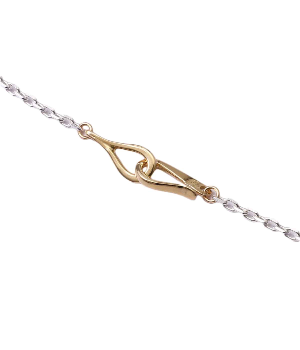 INFINITY HOOK CABLE CHAIN（18K GOLD ACCENT） | LARRY SMITH(ラリー
