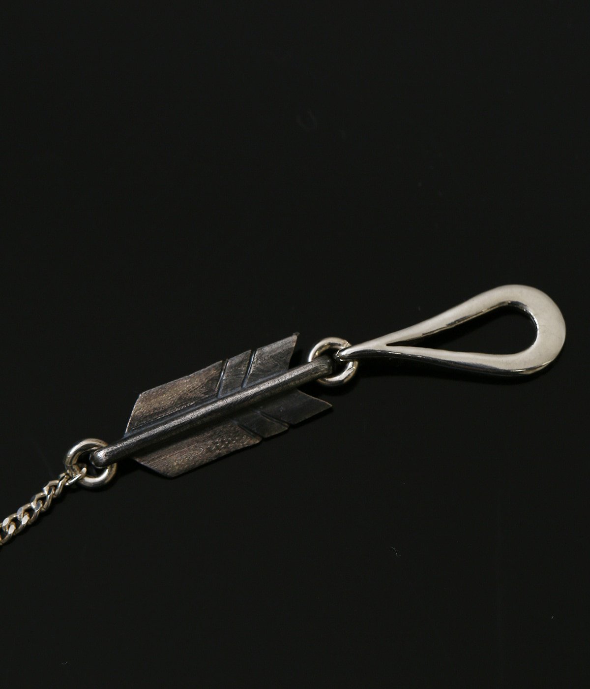 ARROW,SKINNY INFINITY HOOK CURB CHAIN -60cm- | LARRY SMITH(ラリー