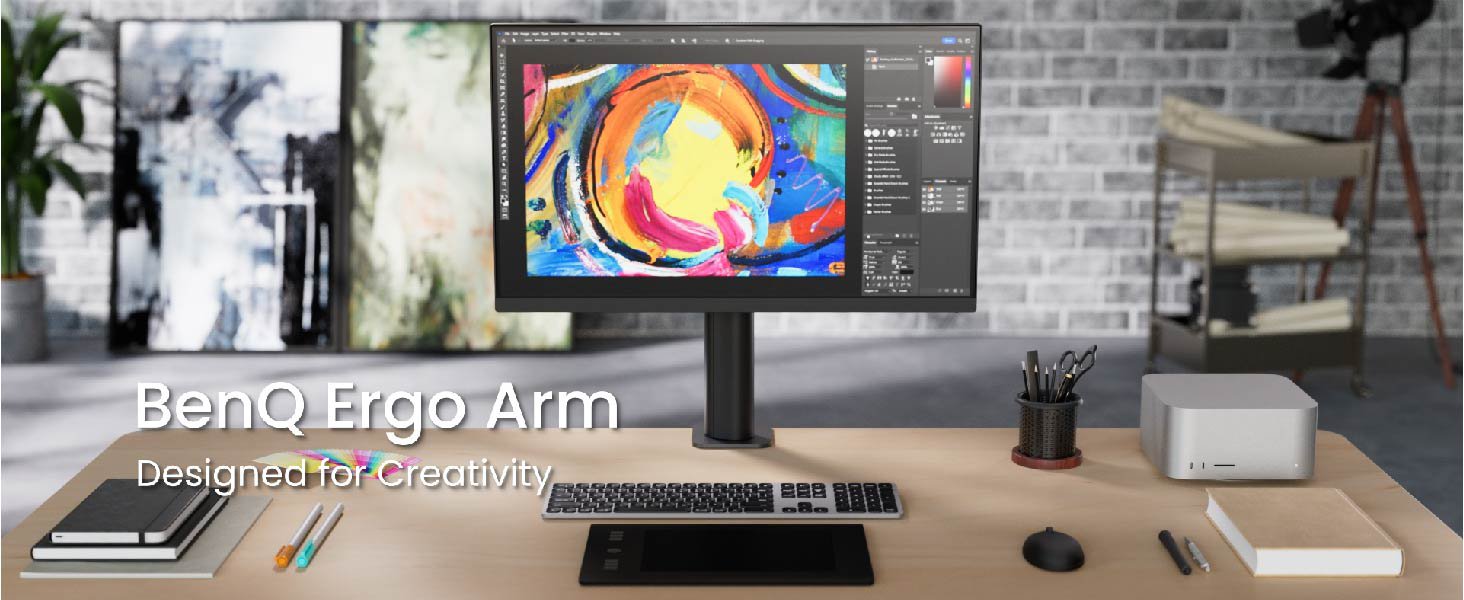 BenQ Ergo Monitor Arm Transforms Your Work Environment | BenQ US