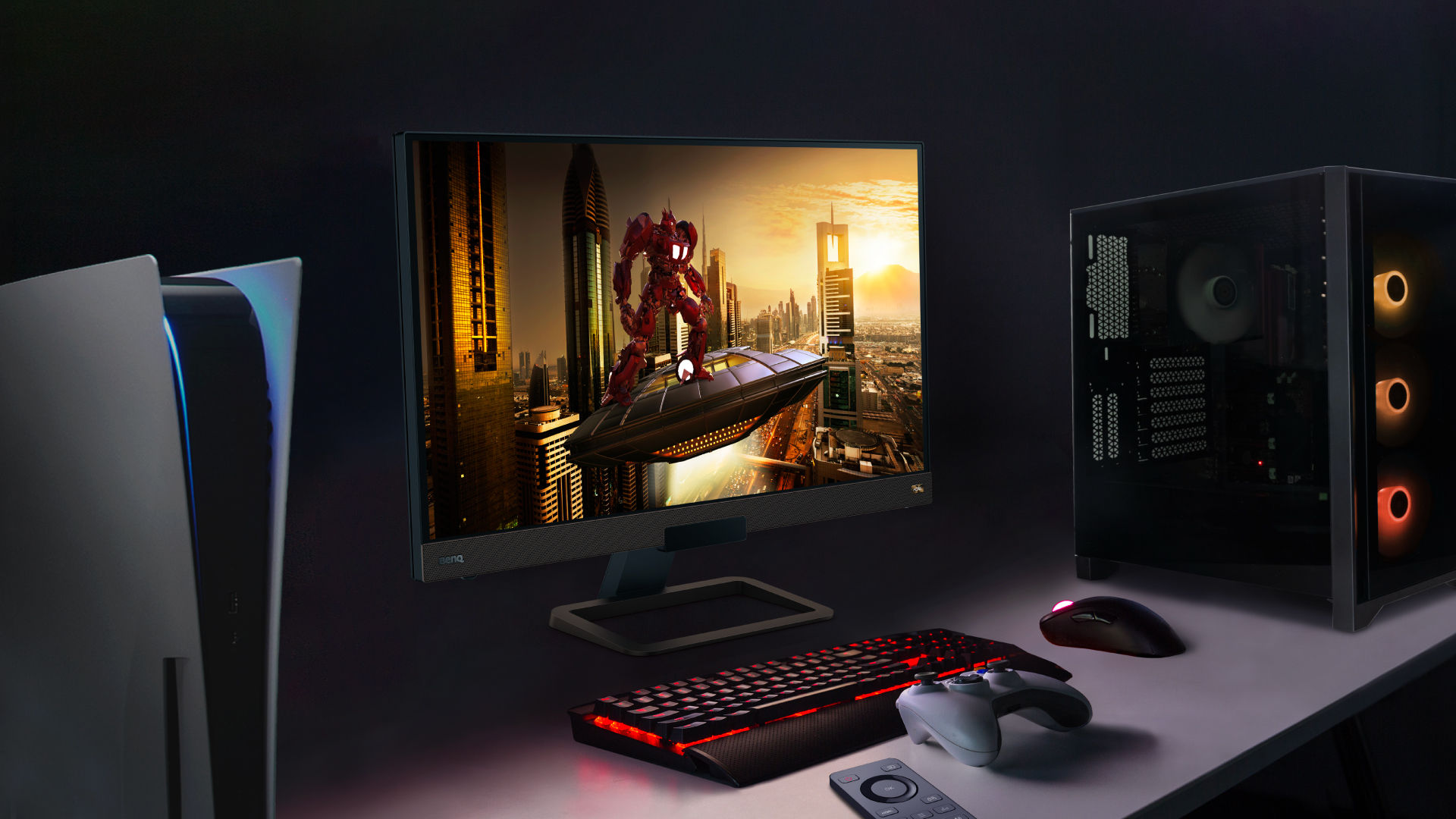 EX2780Q | MOBIUZ 27インチ IPSパネル WQHD 144hz ゲーミングモニター