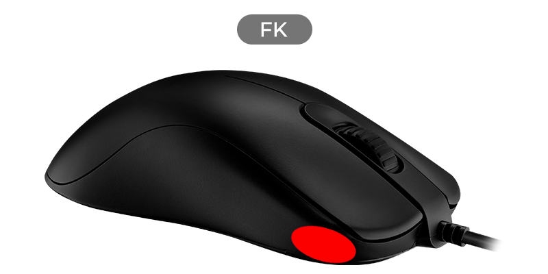 ZOWIE FK2-B WHITE V2 Symmetrical eSports Gaming Mouse | ZOWIE Japan