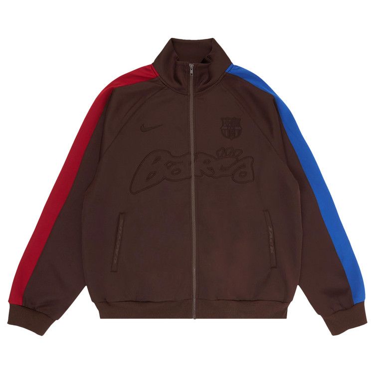 Buy Nike FC Barcelona x Cactus Jack Retro Zip Anthem Jacket 'Brown