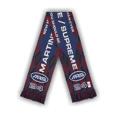 Buy Supreme x Martine Rose Scarf 'Blue' - FW24A12 BLUE | GOAT UK