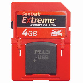赤い”最速フラッシュメモリ――サンディスク「Extreme ドゥカティ