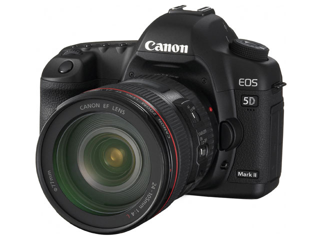 キヤノン、フルHD動画対応の35ミリフルサイズ機「EOS 5D MarkII