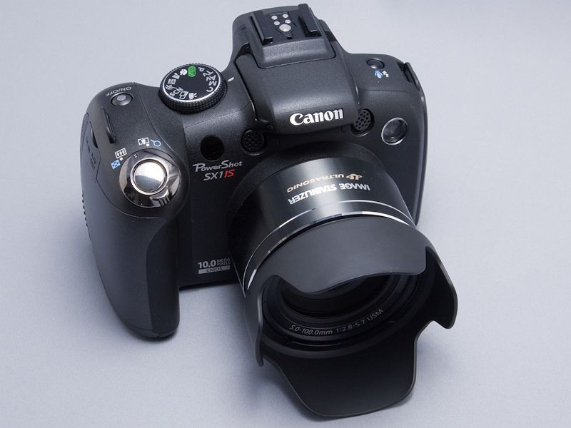 フルHD動画撮影も可能な万能カメラ――キヤノン「PowerShot SX1 IS