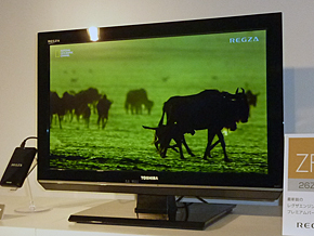 ぜいたくなパーソナルサイズ、“REGZA”「ZP2シリーズ」：ゲームやアニメ
