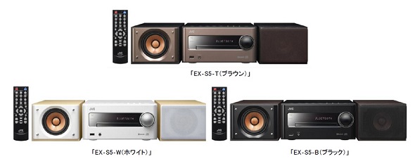 JVC、4万円台の「ウッドコーンスピーカー」採用のコンポ「EX-S5」を