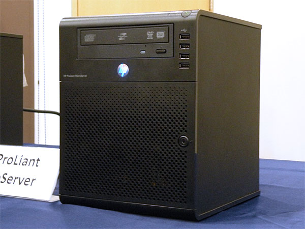 日本HP、3万円台の小型サーバ「HP ProLiant MicroServer」：x86サーバ