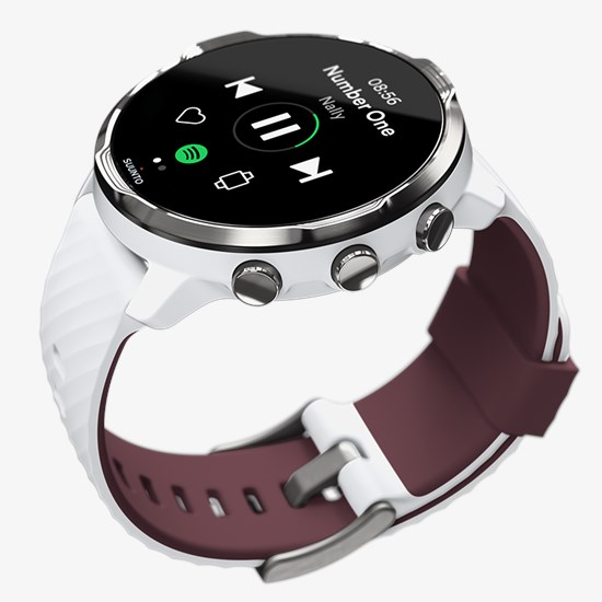 SUUNTO 7 WHITE BURGUNDY