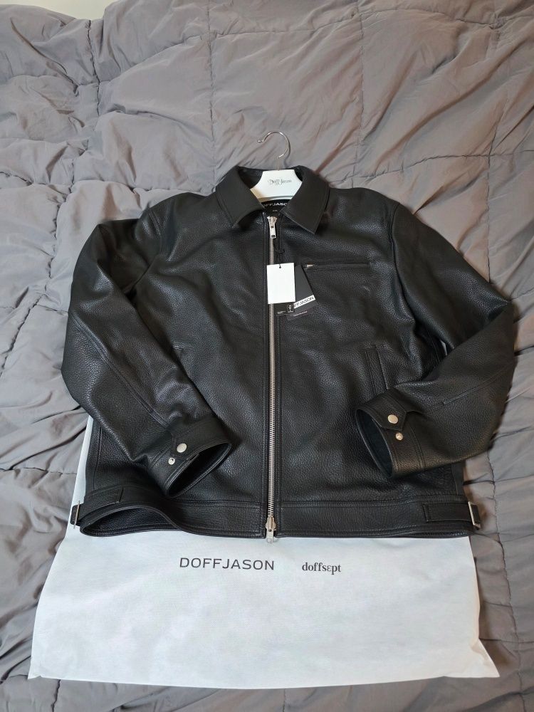 MUSINSA公式 | DOFFJASON 牛革シングルジャケット