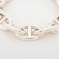 エルメス シェーヌダンクルTGM ブレスレット 10コマ 925 100.8g