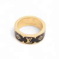 ヴィトン シュバリエール リング 925×ストーン 23.5g シルバー