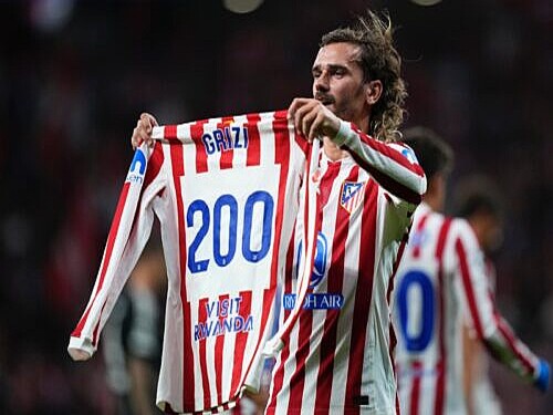 アトレティコ通算200ゴール！ グリーズマン「嬉しい。とても誇りに思う
