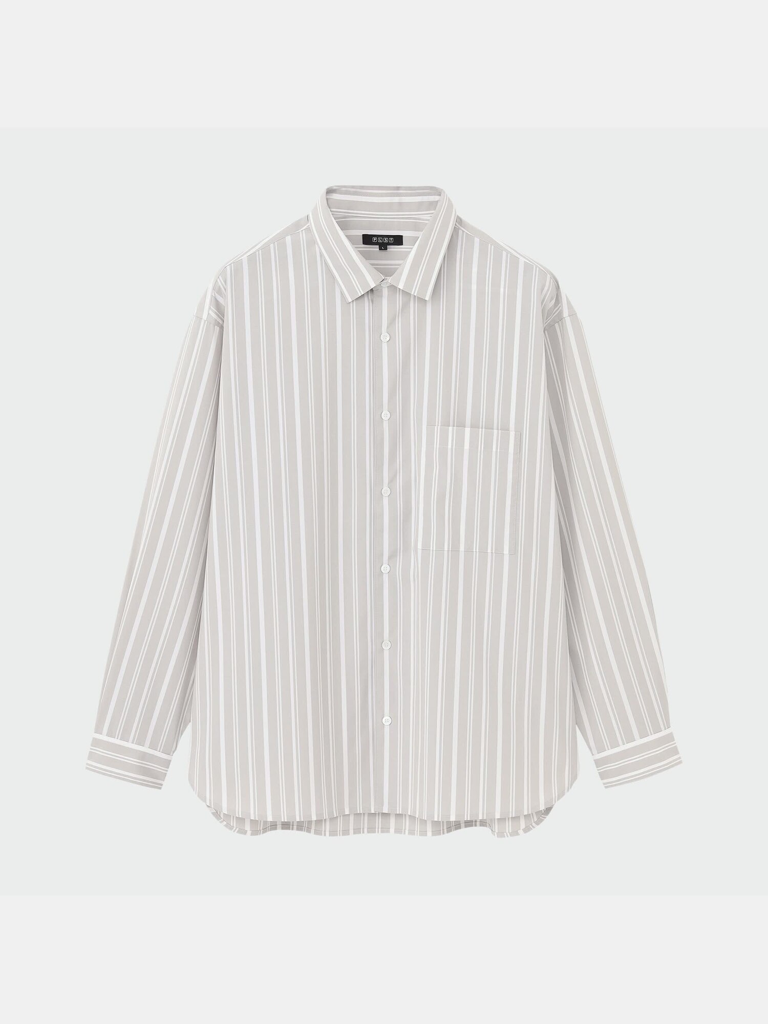 PLST(プラステ)公式 | リラックスフィットストライプシャツ（長袖）