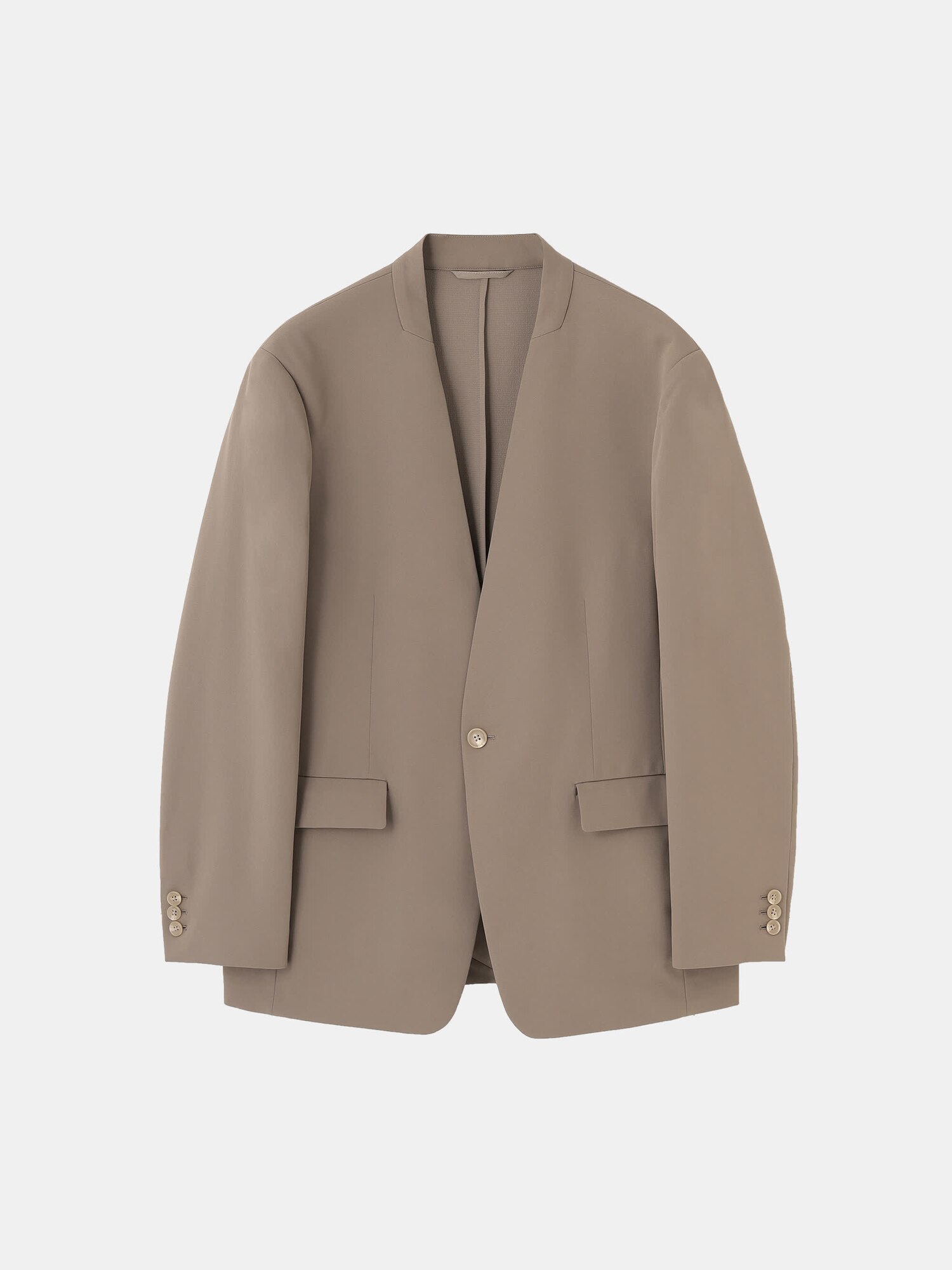 PLST(プラステ)公式 | ダブルクロスノーカラージャケット