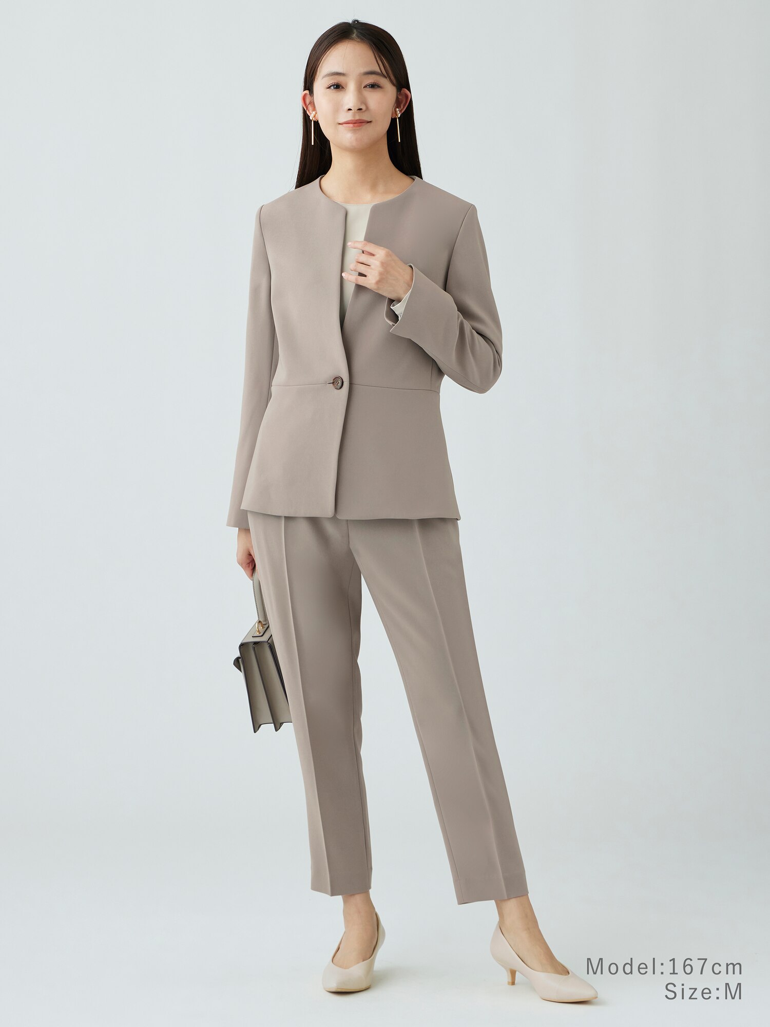 PLST(プラステ)公式 | トリアセブレンドテーパードパンツ