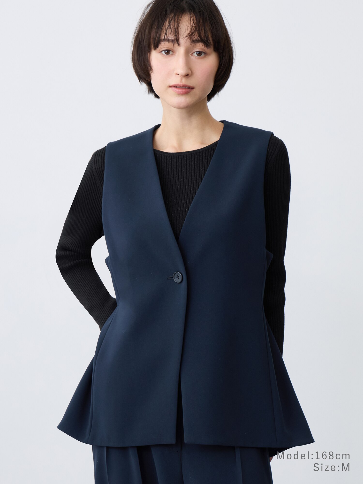 PLST(プラステ)公式 | 2025年モデル トリアセブレンドペプラムジレ