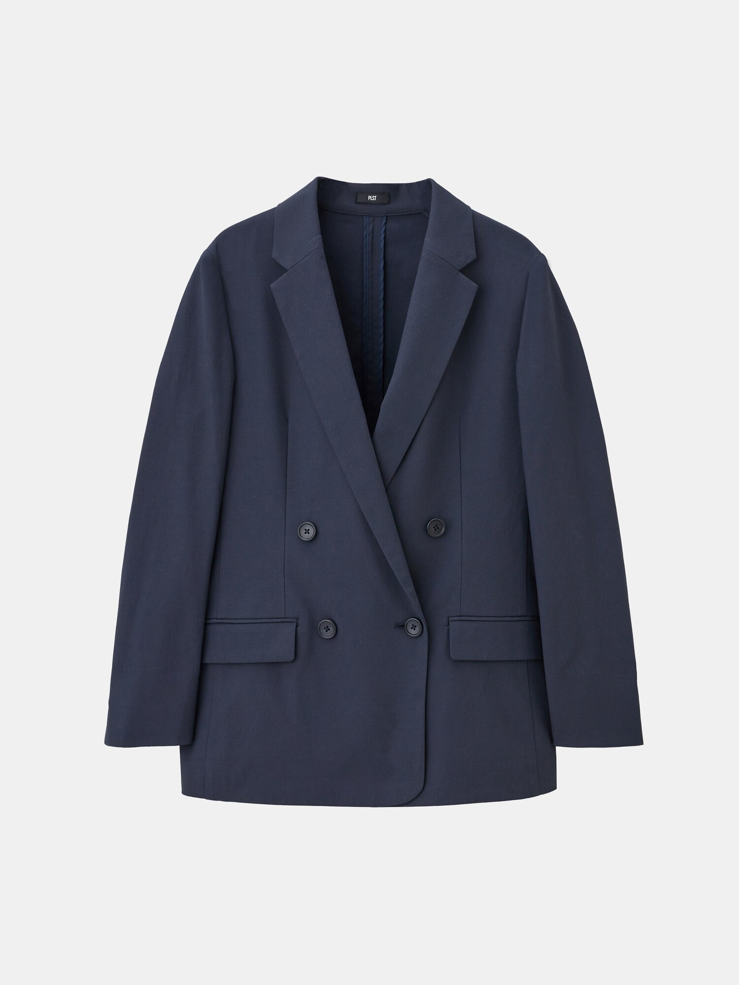 PLST(プラステ)公式 | リネンブレンドダブルジャケット