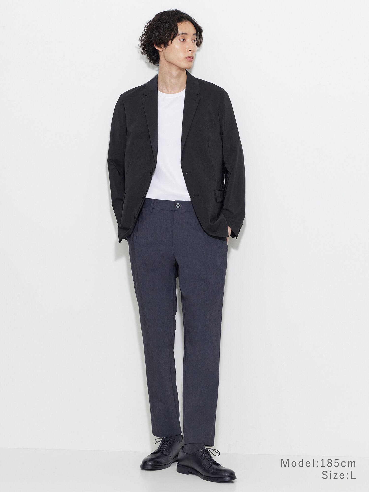 PLST(プラステ)公式 | ストレッチリネンミックススリムテーパードパンツ