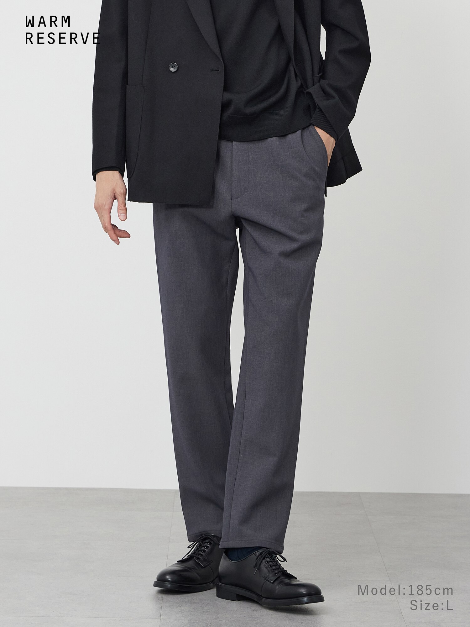 akira】プラステ PLSTグレー パンツスーツ マシンウォッシャブル PLST