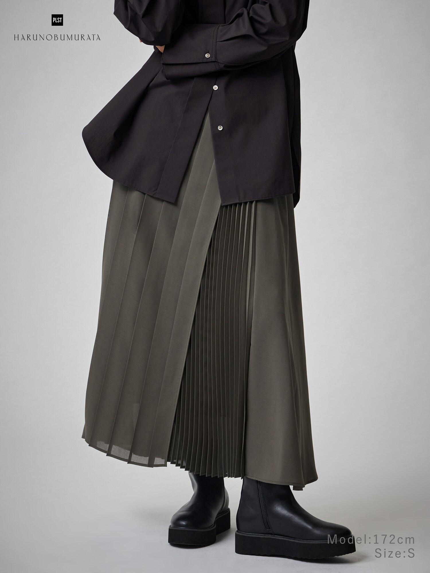PLST(プラステ)公式 | シアープリーツラップスカート