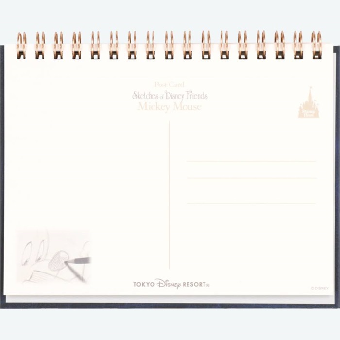 東京ディズニーリゾート ディズニー 通販 ドローイング ポストカード
