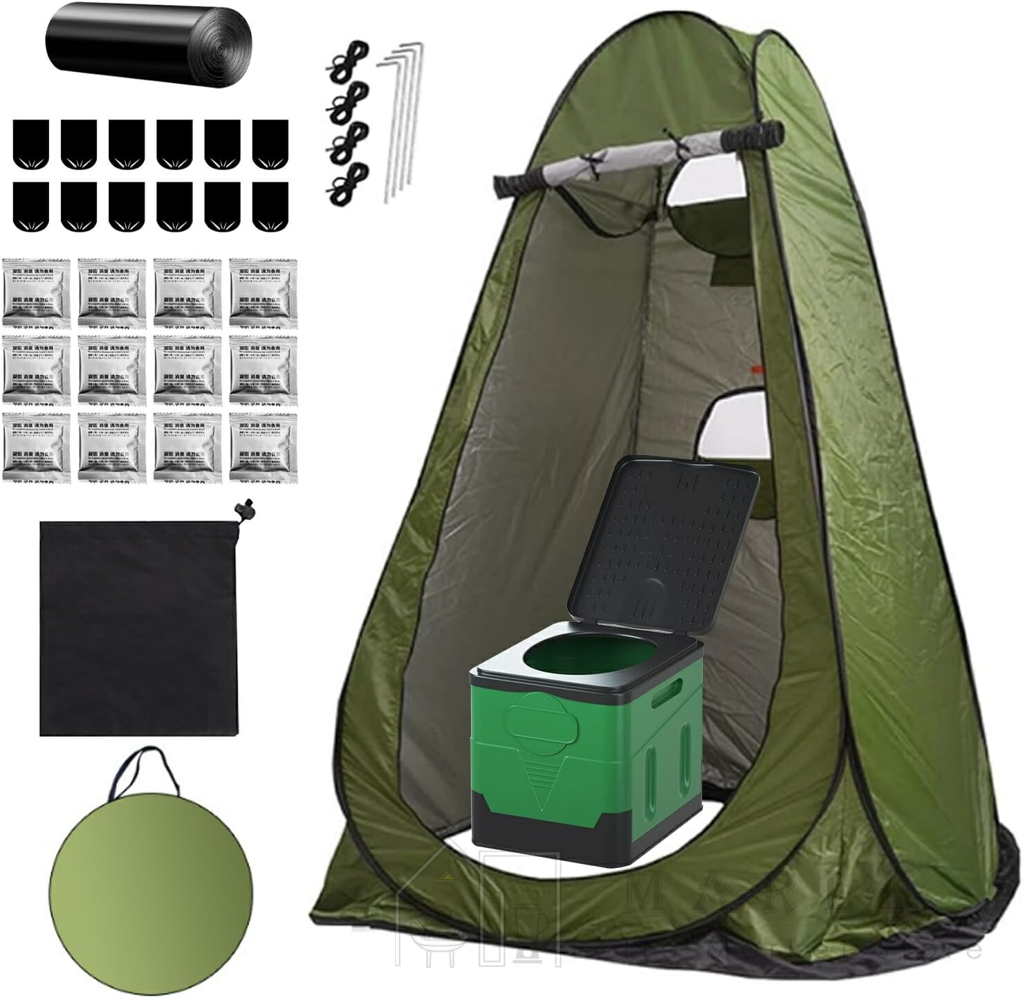 楽天市場】災害用トイレ 防災 トイレ セット 簡易トイレ テント