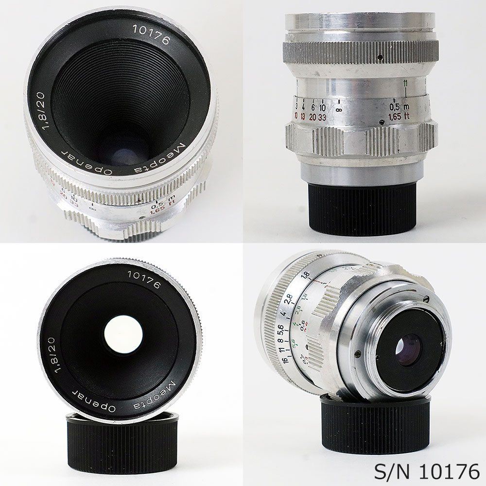 保証付 】【中古】 Meopta（メオプタ）Openar 20mm F1.8 S/N 10176